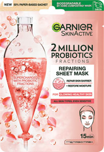 Garnier Skin Naturals textilná maska s probiotickými frakciami 22 g - Teta drogérie eshop