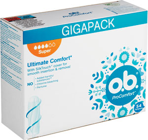 o.b. tampóny ProComfortSuper 54ks