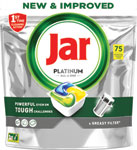 Jar Platinum tablety do umývačky riadu Citrón 75 ks - Jar Platinum Plus tablety do umývačky riadu Fresh Herbal 105 ks | Teta drogérie eshop