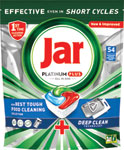 Jar Platinum Plus tablety do umývačky riadu Fresh Herbal 54 ks - Cif Premium tablety do umývačky Regular 50 ks | Teta drogérie eshop
