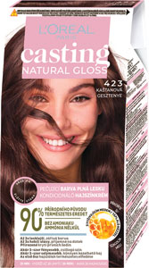 L'Oréal Paris Casting Natural Gloss semipermanentná farba 423 Gaštan
