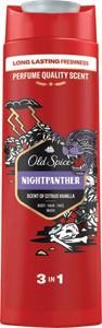 Old Spice sprchový gél a šampón 3v1 Night Panter 400 ml