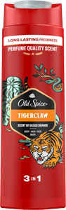 Old Spice sprchový gél a šampón 2v1 Tiger claw 400 ml 