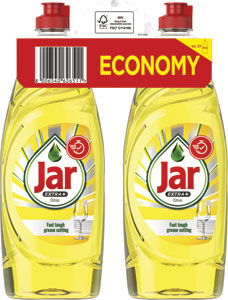 Jar tekutý prostriedok na umývanie riadu Extra Citrus 2x650 ml