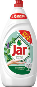 Jar tekutý prostriedok na umývanie riadu Sensitive Tea Tree&Mint 1350 ml