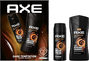 Axe darčeková sada Dark Temptation - sprchovací gél 250 ml, deodorant 150 ml