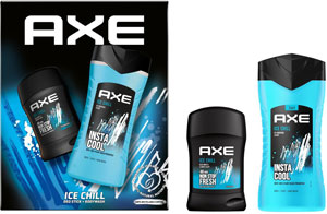 Axe darčeková sada Ice Chill - sprchový gel 250 ml, tuhý deodorant 50 ml