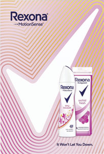 Rexona darčeková sada Sexy Bouquet - sprchovací gél 250 ml, deodorant 150 ml