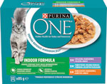 Purina One multibalenie Indoor mini filetky s kuraťom 12 x 85 g