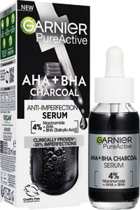 Pure Active sérum proti nedokonalostiam AHA + BHA CHARCOAL 30 ml - Garnier Hyaluronic Aloe BB krém All-in-1 Oil Free svetlý odtieň 50 ml | Teta drogérie eshop