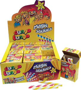 Čunga Lunga žuvačky Magic Stickies 28 g