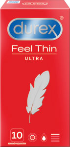 Durex kondómy Feel Thin Ultra 10 ks