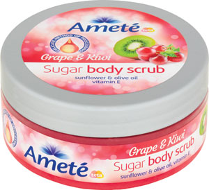 Ameté telový cukrový scrub 250 g