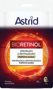 Astrid textilná maska Bioretinol 1 ks