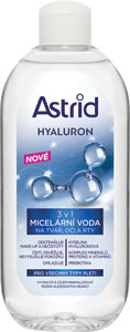 Astrid micelárna voda 3v1 Hyaluron 400 ml - Teta drogérie eshop
