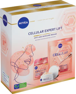 Nivea darčeková sada Cellular Expert Lift Face denný krém, maska