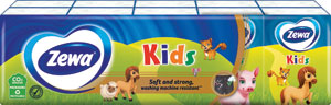 Zewa Softis papierové vreckovky 4-vrstvové Kids 10x9 ks - Teta drogérie eshop