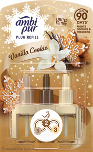 Ambi Pur 3 VOL náhradná náplň Vanilla Cookie 20 ml