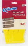 Q-Home gumové rukavice S/M - Teta drogérie eshop