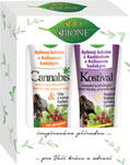 BIO sada Cannabis Konský bylinný balzam s kostihojom + konský bylinný balzam - Teta drogérie eshop