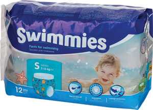 Swimmies plávacie plienky veľkosť S 7-13 kg 12 ks