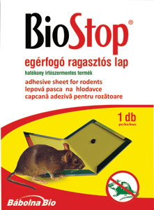 BioStop lepová pasca na hlodavce