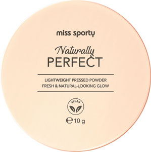 Miss Sporty púder Naturally Perfect 002 Light