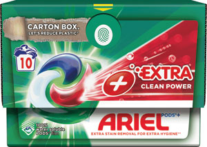 Ariel gélove tablety Extra Clean 10 ks