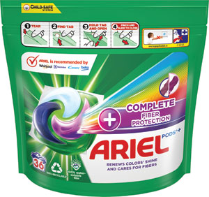 Ariel gélove tablety Complete fiber protection 36 ks