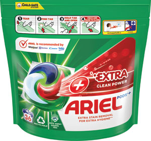 Ariel gélove tablety Extra Clean 36 ks