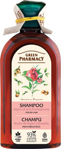Green Pharmacy šampón na suché vlasy s argánovým olejom 350 ml