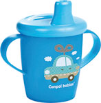 Netečúci hrnček s tvrdým náustkom 9m+ Toys modrý 250 ml - Canpol plyšová hračka závesná zvieratká 6 druhov | Teta drogérie eshop