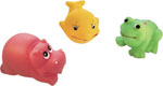 PROFIBABY hračky pre najmenších Zvieratká - rybka, delfín, hroch - Teta drogérie eshop