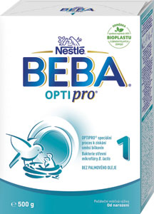 Beba Optipro 1 počiatočná dojčenská výživa 500 g