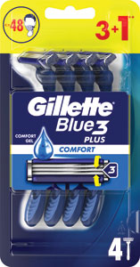Gillette Blue3 jednorazový holiaci strojček Comfort 3 + 1 ks