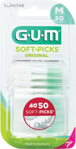 GUM medzizubné kefky Soft-Picks Original 50 ks