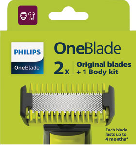 Philips OneBlade náhradné čepele Original + Body 2 ks