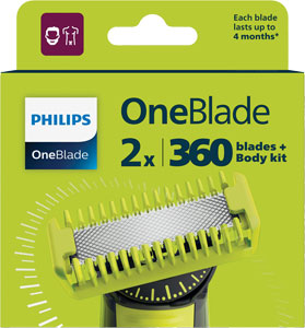 Philips OneBlade náhradné čepele Original + Body 2 ks