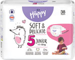 Happy detské plienky veľkosť 5 Junior 38 ks 11 - 18 kg - Teta drogérie eshop