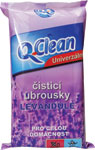 Q-Clean univerzálne vlhčené obrúsky Levanduľa 50 ks - Teta drogérie eshop