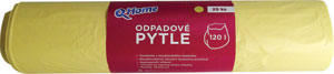Q-Home vrecia na odpad žlté 120 l 25 ks