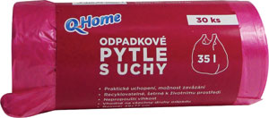 Q-Home vrecia s ušami 35 l 30 ks