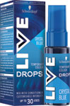 Live Drops farbiace kvapky na vlasy Krištáľovo modrá 30 ml