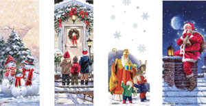 Mikulášsky obal 15 x 40 cm