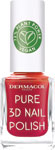 Dermacol lak na nechty Pure 3D 04 Poppy Red - Teta drogérie eshop