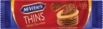 McVitie's Thins pšeničné sušienky s polevou mliečna čokoláda 93 g - Teta drogérie eshop