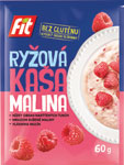 Fit ryžová kaša malina 60 g - Teta drogérie eshop