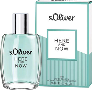 s.Oliver toaletná voda Here and Now for Him 30 ml