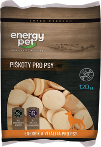 Energy Pet piškóty pre psov 120 g