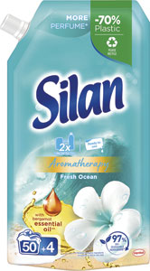 Silan 2x koncentrovanejšia aviváž Aromatherapy Fresh Ocean 54 praní, 594 ml